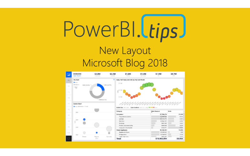 New Layout – September 2018 Blog Layout