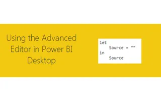 Query Editor – Editing M Code