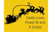 Santa Loves Power BI and R