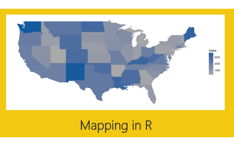 Map with Data Labels in R