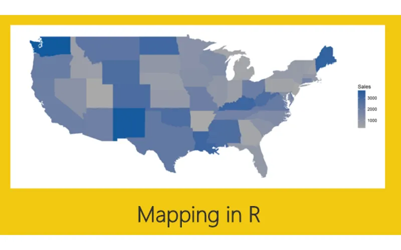 Map with Data Labels in R