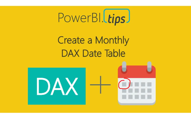 Start of Month DAX Calendar