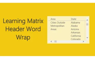 Improved Matrix Headers