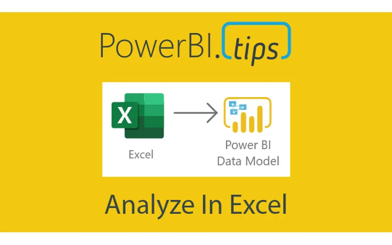 Analyze in Excel – the Advanced Method