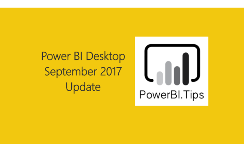 Power BI September 2017 Release