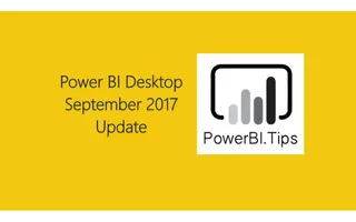 Power BI September 2017 Release