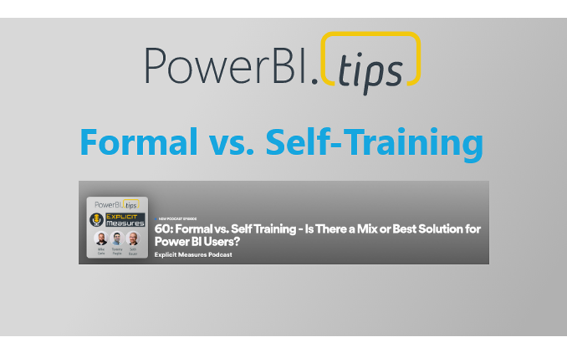 Power BI Formal vs. Self-Training