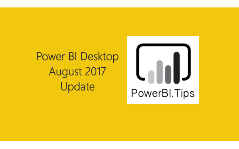 Power BI August 2017 Release