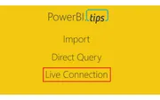 Power BI Connections: Live Connection