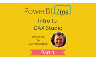 Introduction to DAX Studio