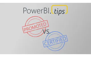 Certified vs. Promoted Dataset?