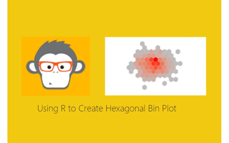 HexBin Plot using R
