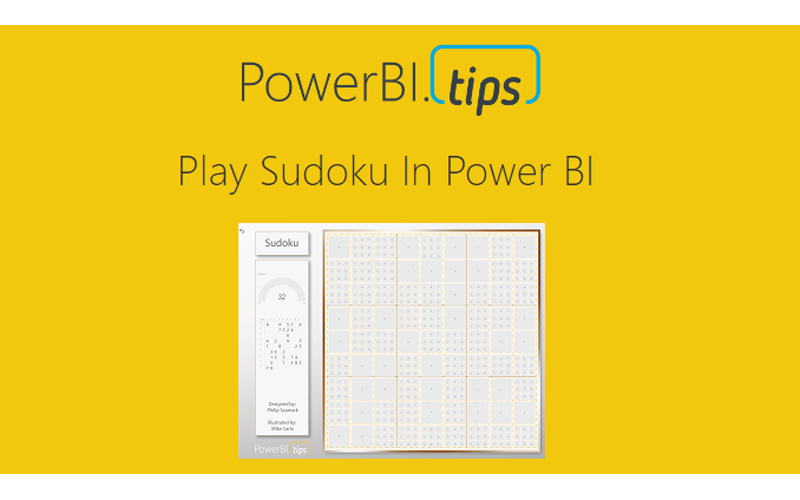Power BI and Sudoku – Yes Please