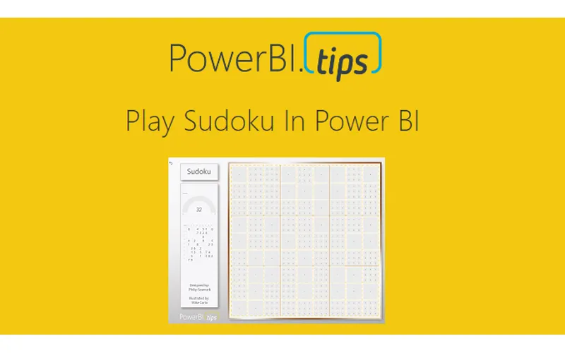 Power BI and Sudoku – Yes Please
