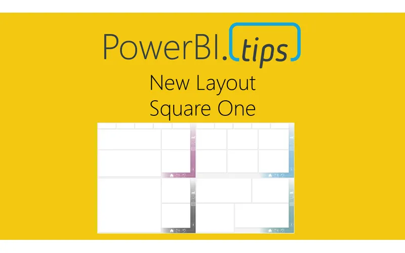 New Layout – Square One