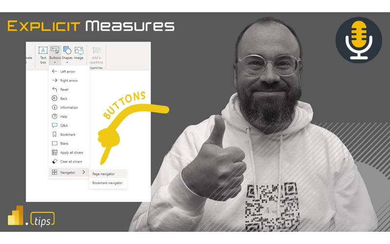 New Buttons in PBI – Ep. 219