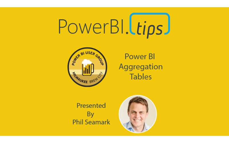 Phil Seamark on Aggregation Tables