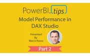 Model Performance in DAX Studio