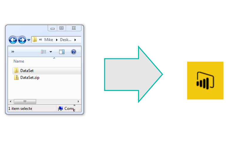 Folder of Files Loaded to Power BI Desktop