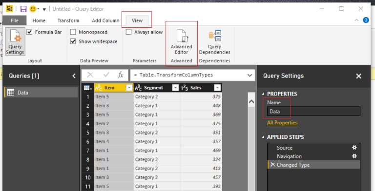 Pareto Charting in PowerBI