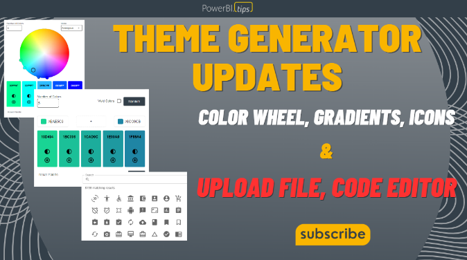 Unlock Your Creativity with the Power BI Tips Theme Generator: Exciting New Features!